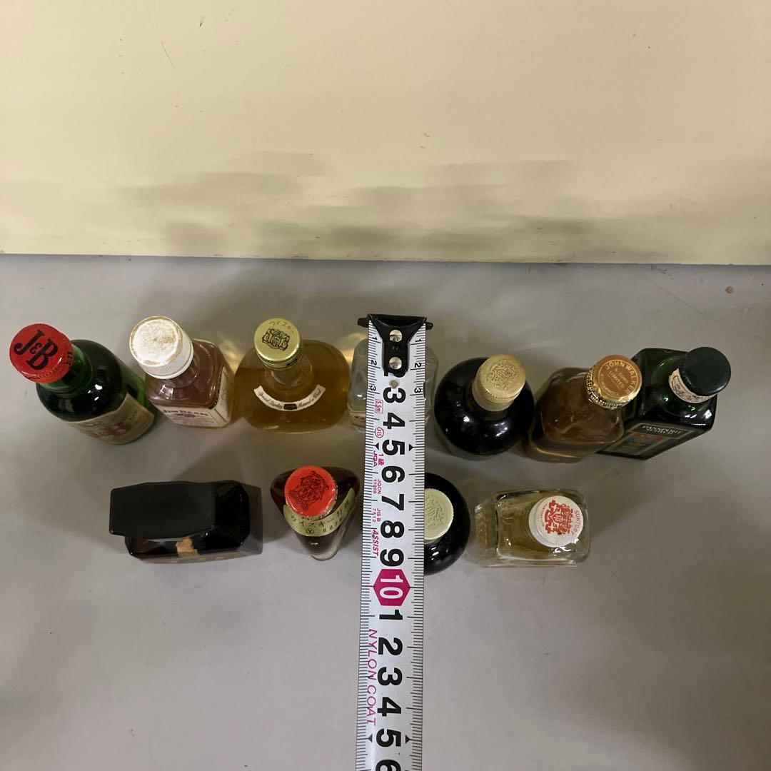 E-壁 ミニボトル 古酒 ウイスキー ジン まとめ売り 11本セット J&B
