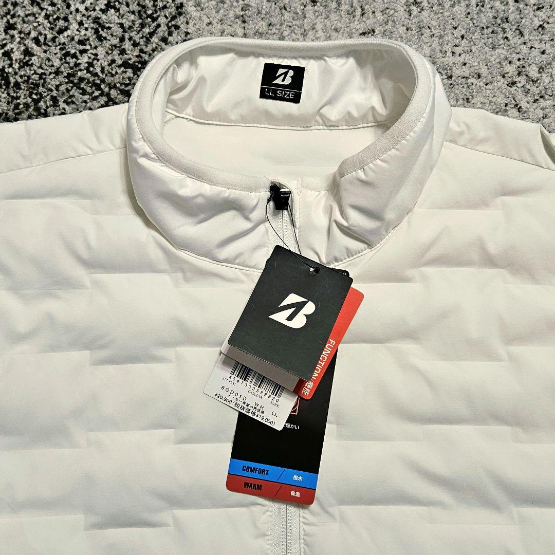 新品未使用⭐25年モデル ブリヂストンゴルフ 中綿ブルゾンLL/ダウンジャケット