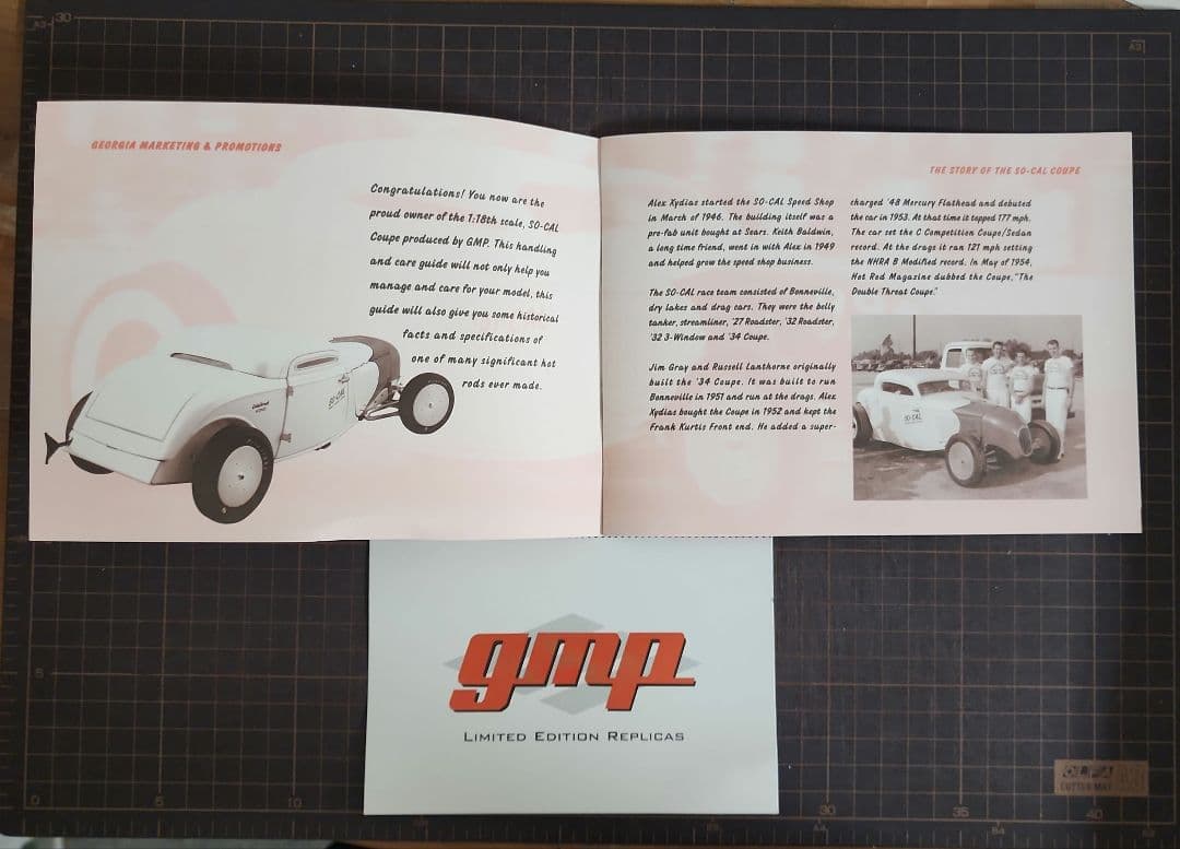 GMP 1/18 SO-CAL coupe 702台限定