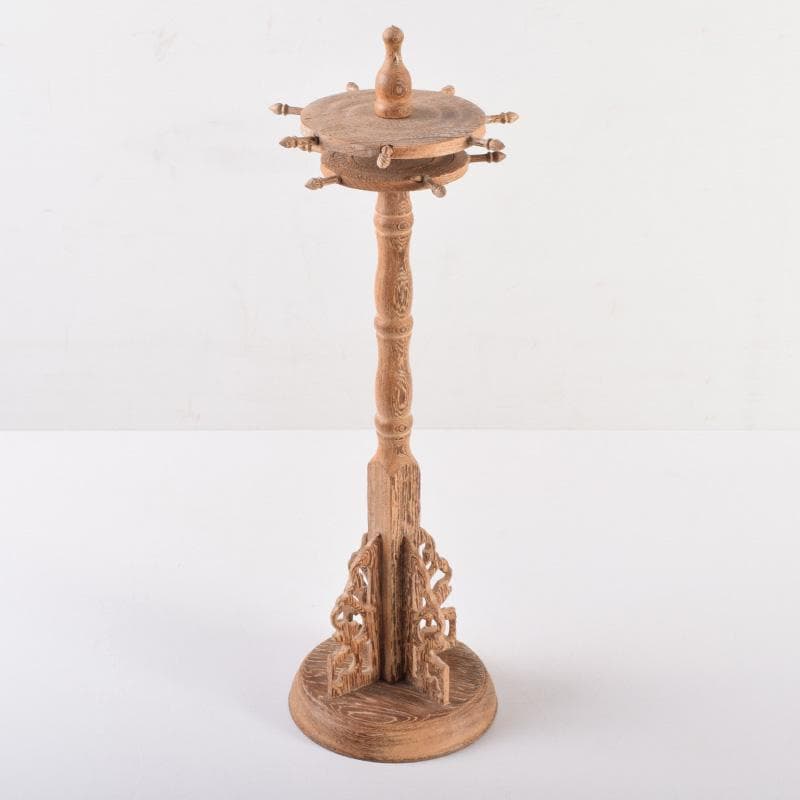 書道具　欅製　筆掛　筆吊　C　7207