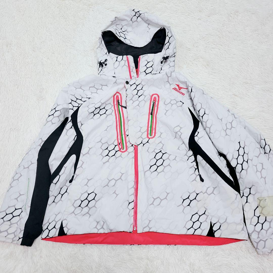 超特大✨MIZUNO/ミズノ　ブレスサーモ　スノボ スキー ウェア ハニカム