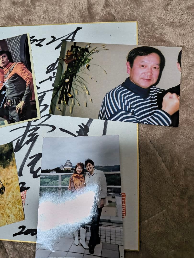 ウルトラマンエースTAC関西同窓会会場 2006年サイン色紙スチール付き