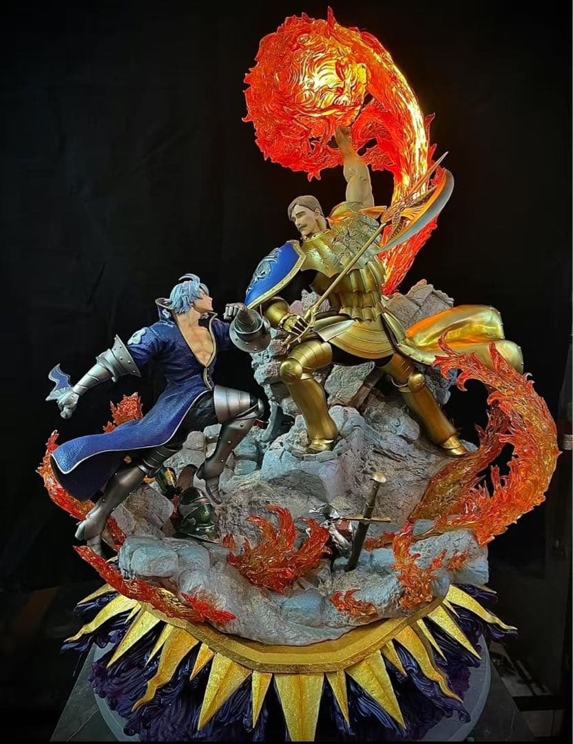 七つの大罪Figurama エスカノール vs エスタロッサスタチューフィギュア