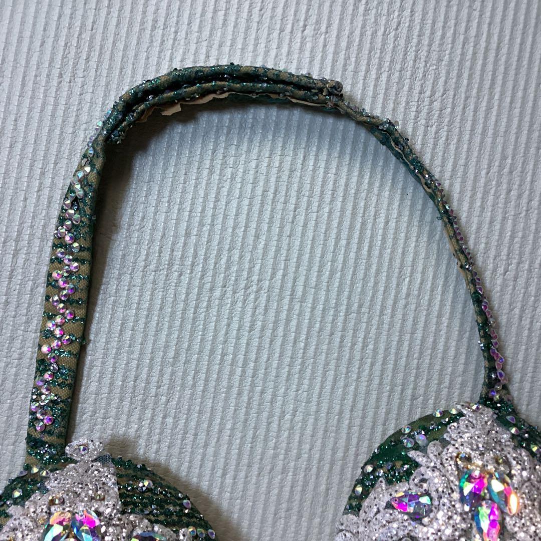 ベリーダンスコスチューム　グリーン