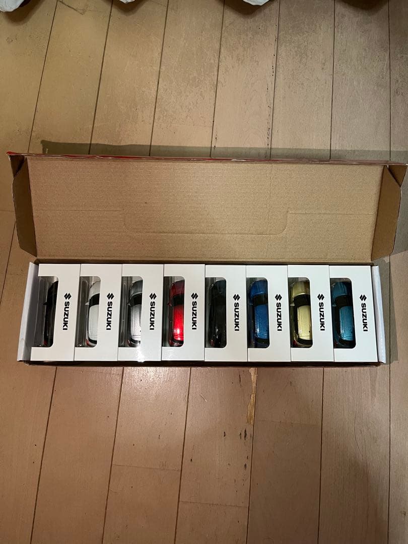 非売品 スズキ スイフト ミニカー 8台セット