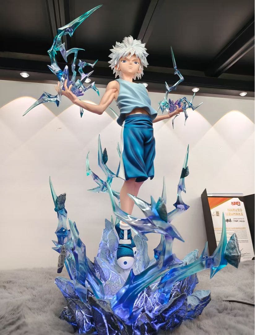 hunter×hunterキルア＝ゾルディック ガレージキット ガレキスタチュー