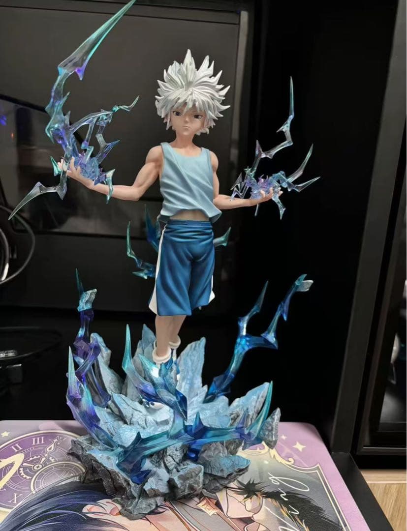 hunter×hunterキルア＝ゾルディック ガレージキット ガレキスタチュー