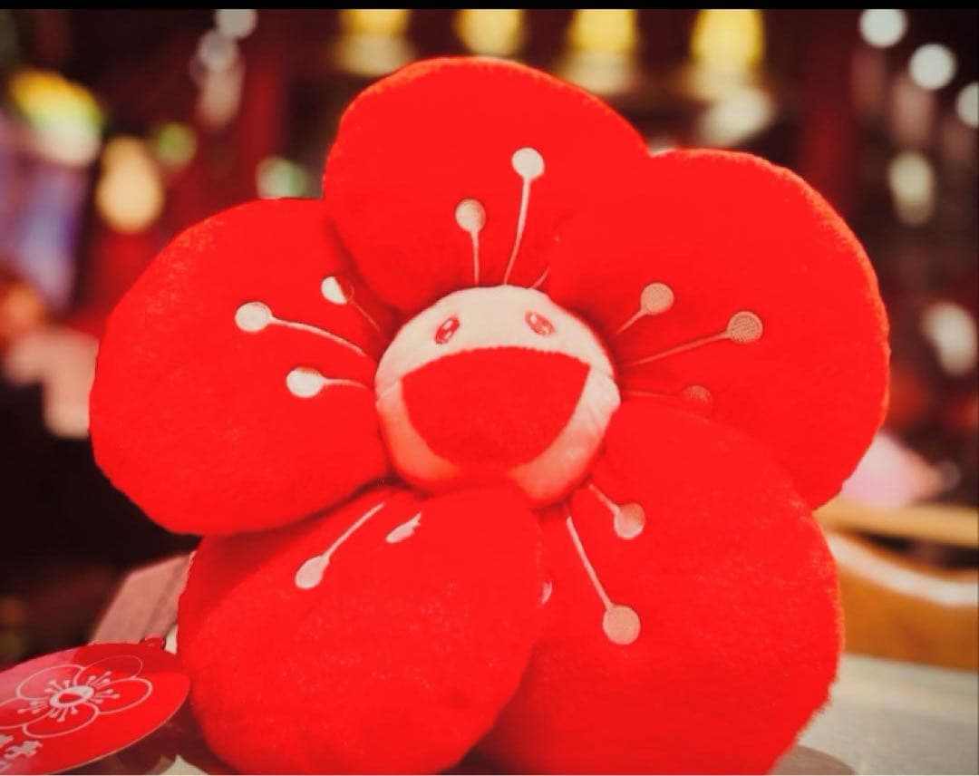 新品 村上隆 囍鵲亭 フラワー お花 梅クッション Kijyaku Tei