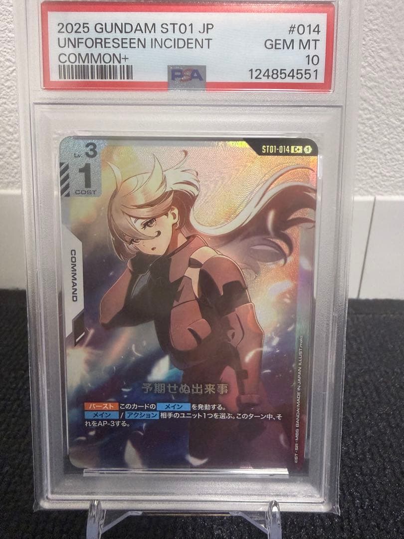 PSA10 予期せぬ出来事