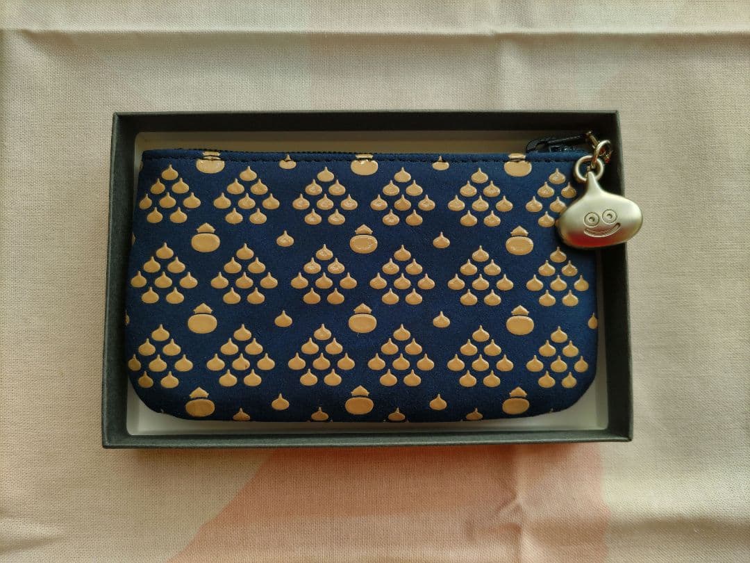 【未使用】ドラゴンクエストジパング 甲州印伝 小銭入れ スライム＆キングスライム