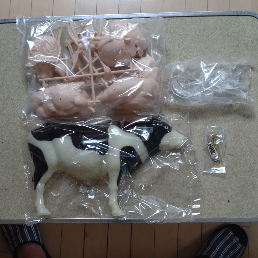 年始セール。マルサン　乳牛の秘密　プラモデル