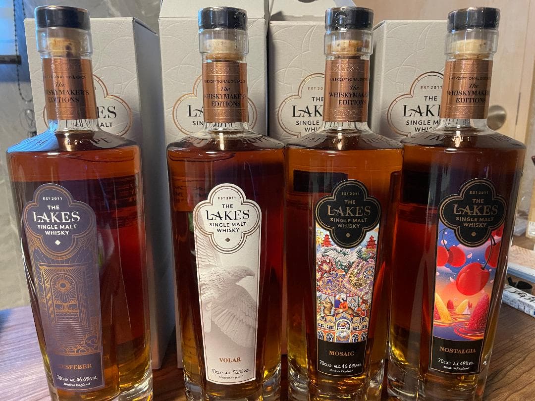 10月末まで特価 THE LAKES シングルモルトウイスキー 6本セット