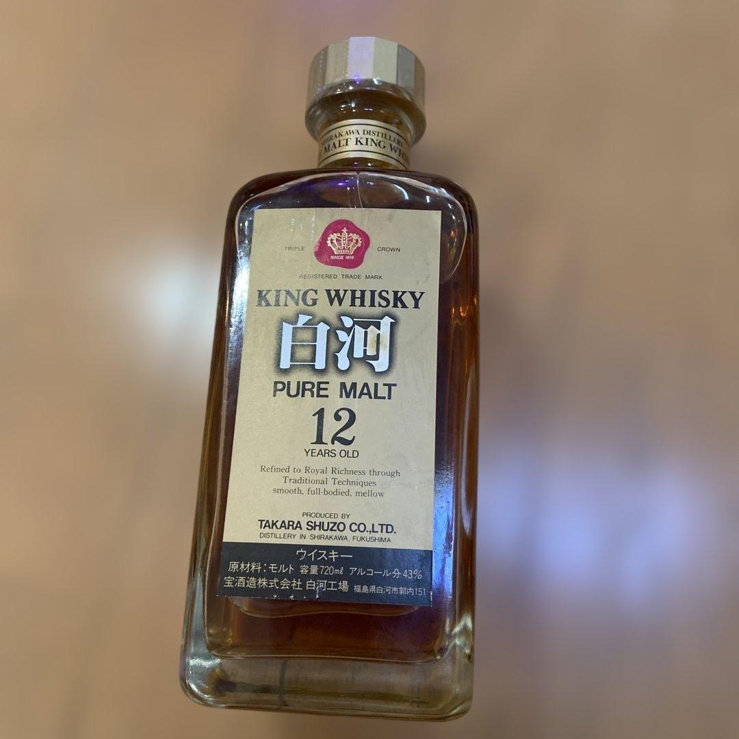 宝酒造 KING WHISKY 白河 ピュアモルト 12年