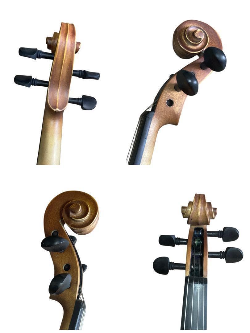 美品 ハルシュタット V-12 4/4 バイオリン 付属品多数 セミハードケース