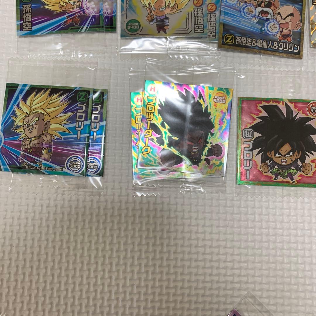 ドラゴンボールウエハースシール　孫悟空セット