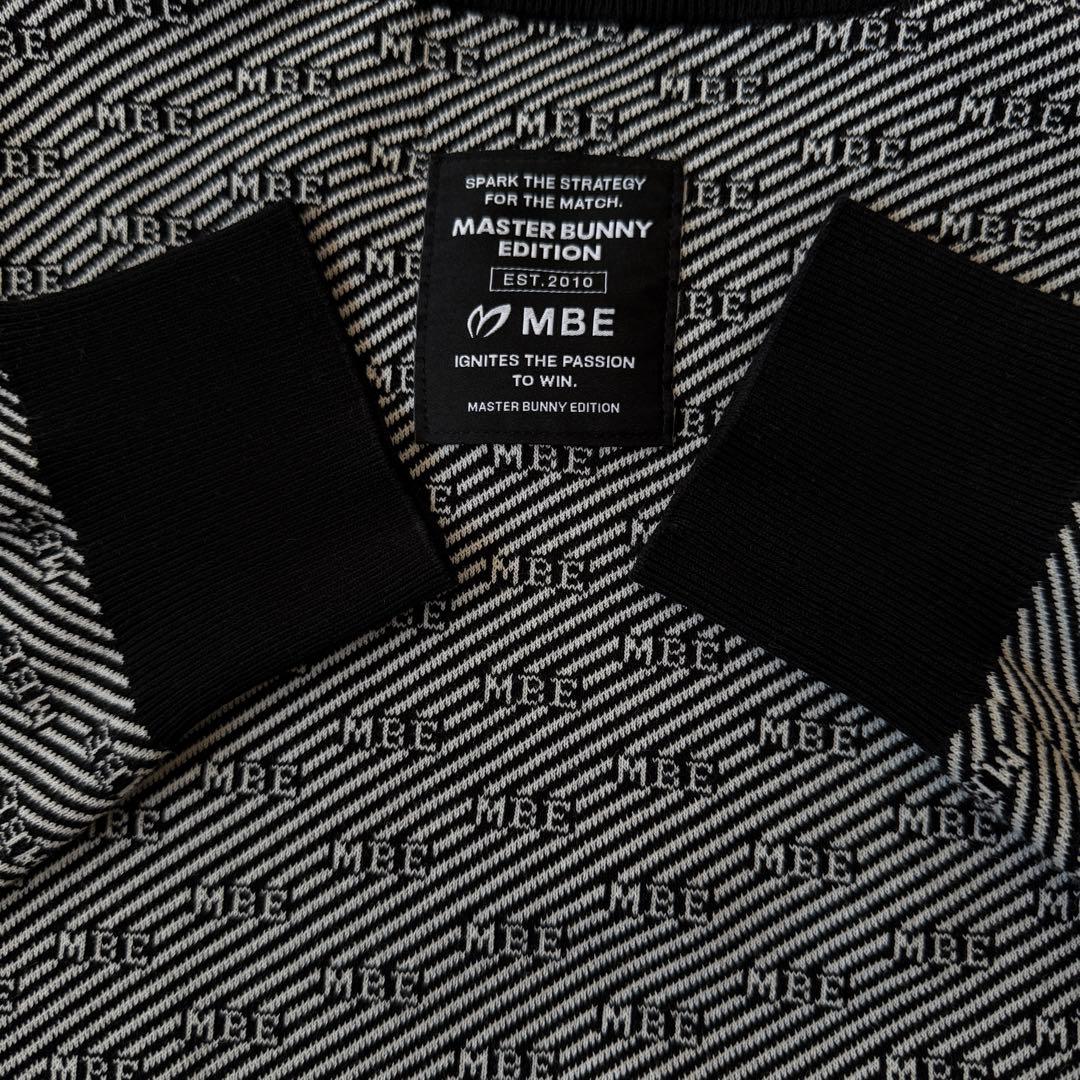 現行モデル　マスターバニー　ニット　総柄　黒　白　グレー　M〜L相当　4 美品