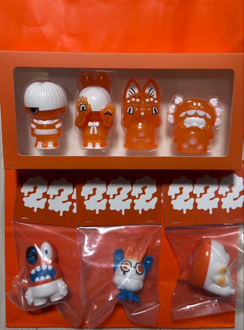 GRAPE BRAIN おにぎりと奇妙な仲間達指人形 スリラゲボゲボかまぼセット