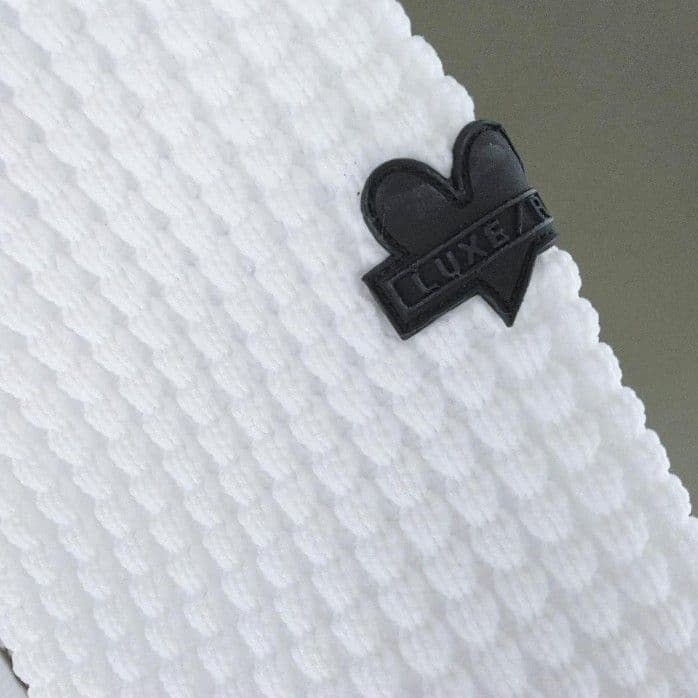 LUXE/R GOLF ダウンフェザーワッフル切替えパーカー45763WHXL②