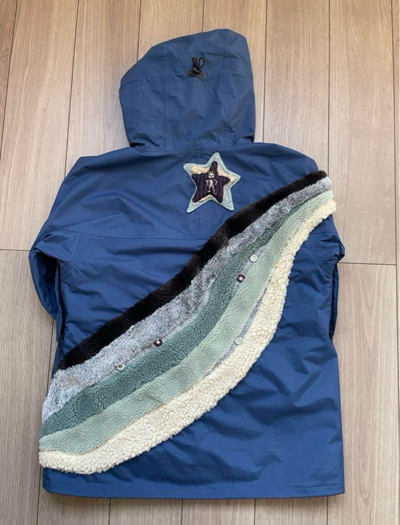 スノーボード GREENCLOTHING FREE PATCHWORK JACKET