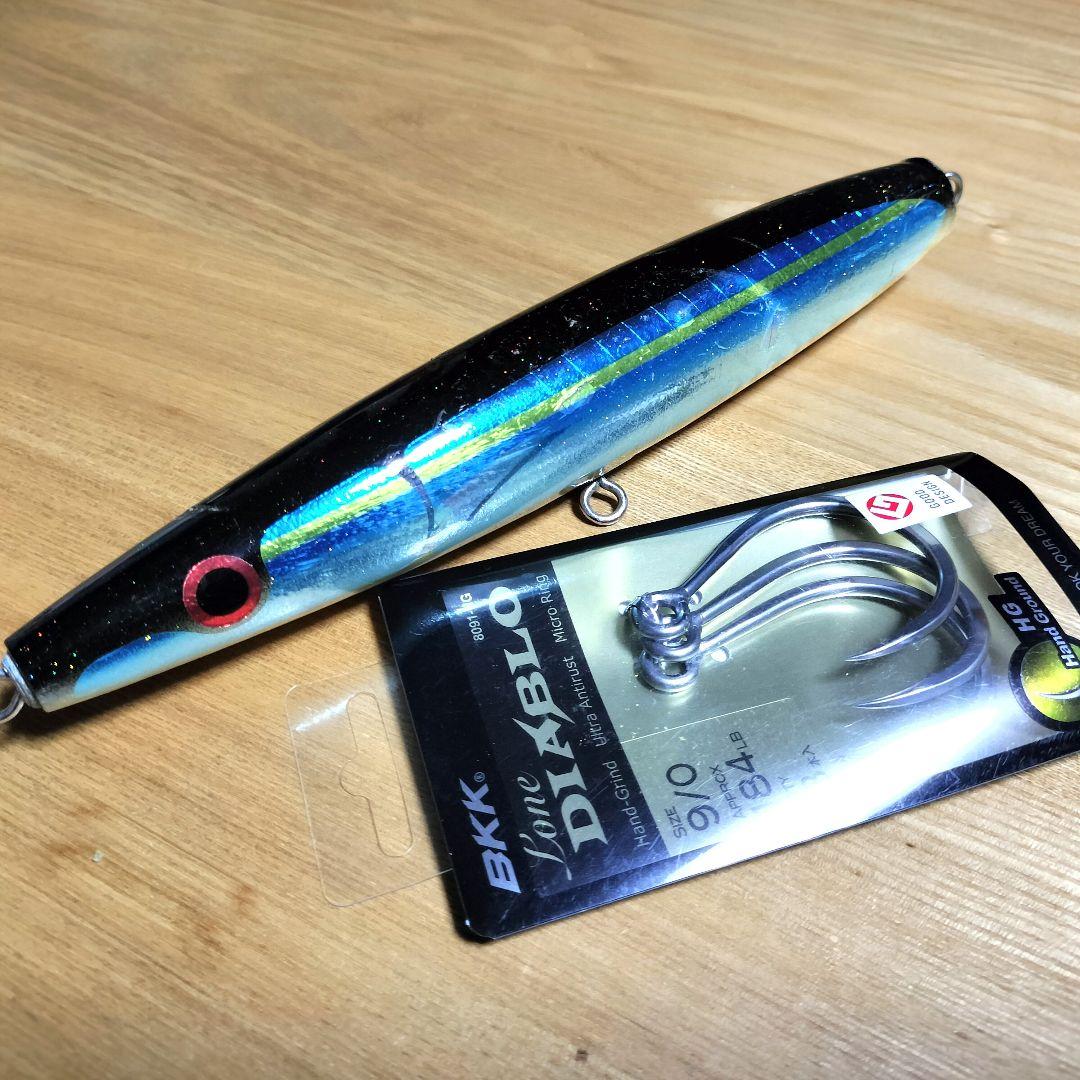 カーペンター　ダーティングトーピード　シンキングペンシル　フックセット