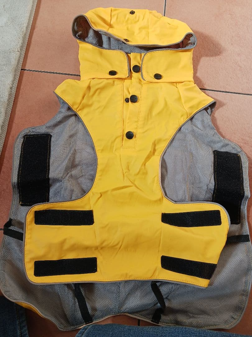 rukka PETS 防水イエローレインコート L