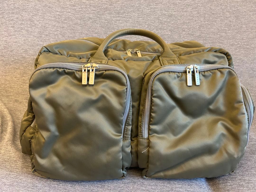 【美品】　ONOFF オノフ ナイロン ボストンバッグオノフ