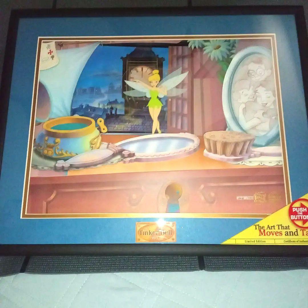 【激レア希少品】ティンカーベルANIMATIONS　絵画型ギミックアート