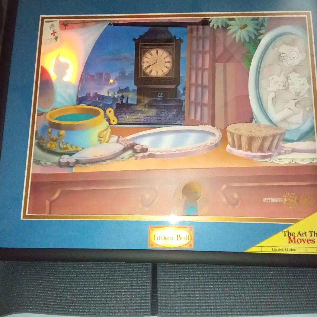 【激レア希少品】ティンカーベルANIMATIONS　絵画型ギミックアート