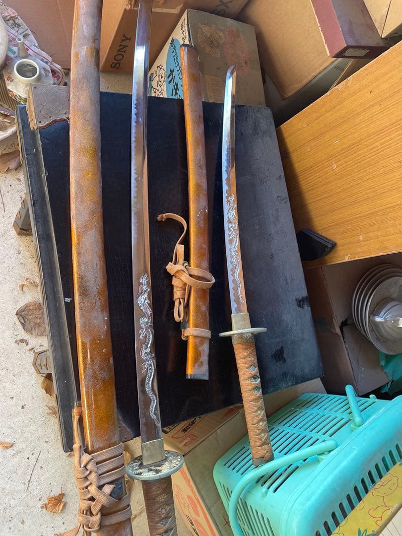 り*ぅ様 日本刀 模造刀 刀剣　龍彫り