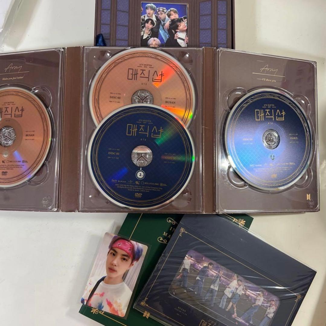 2019 BTS MAGIC SHOP DVD トレカ ジン Blu-ray