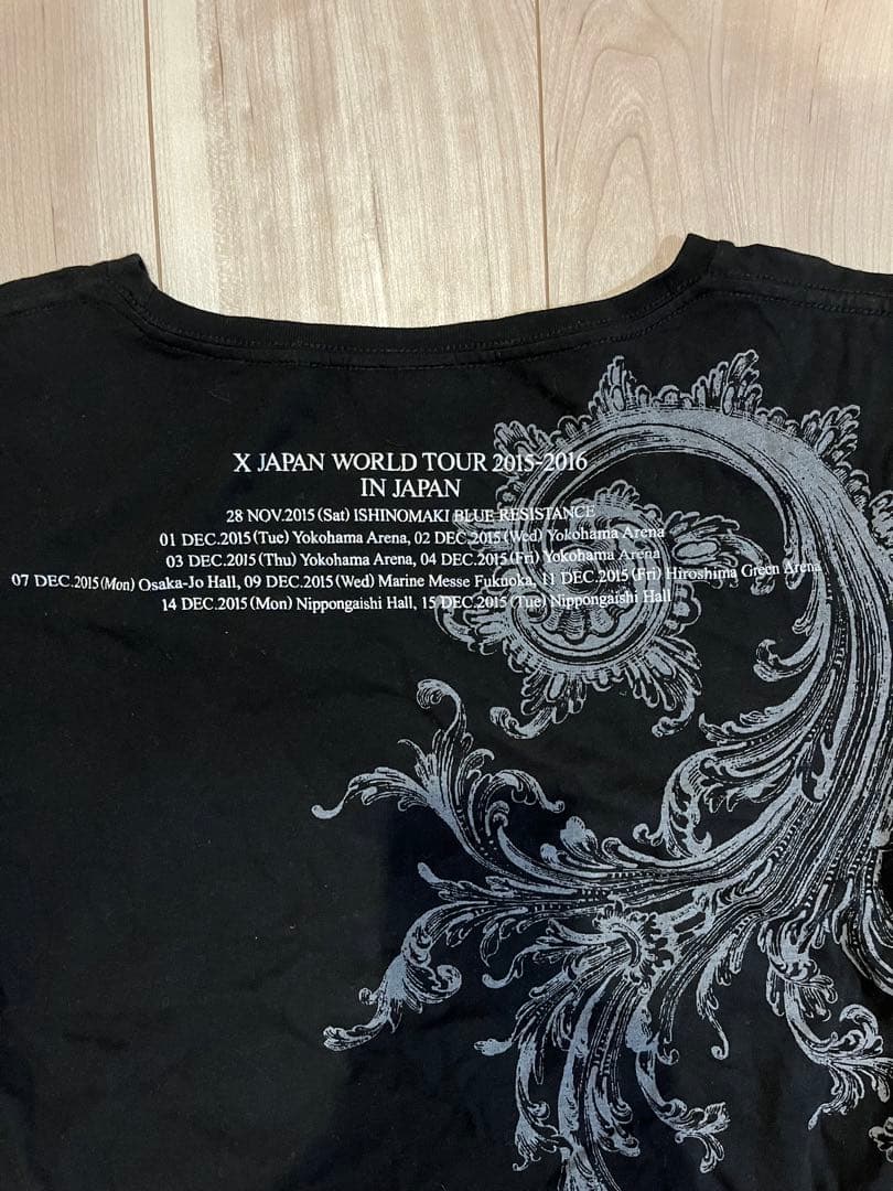 X JAPAN WORLD TOUR 2015-2016 Tシャツ&タオル