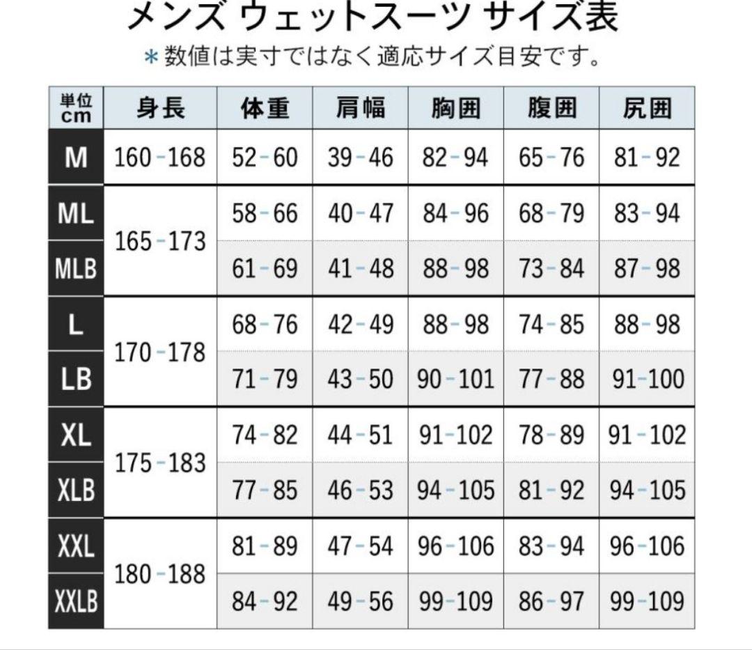 FELLOW ロングジョン ＆ タッパー セット 3mm 日本規格