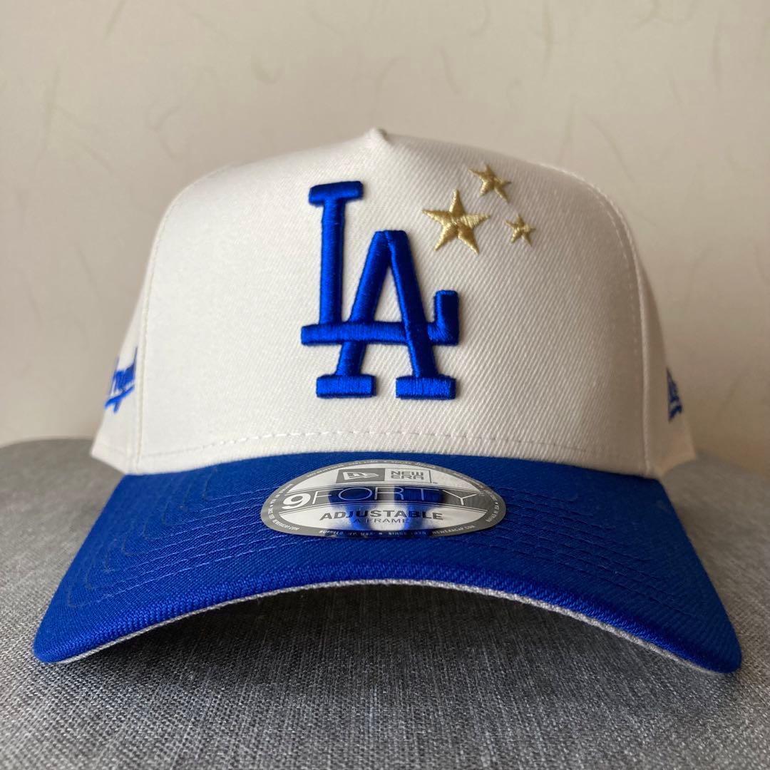 【海外限定】ニューエラ ロサンゼルスドジャース9FORTY Aフレーム スター