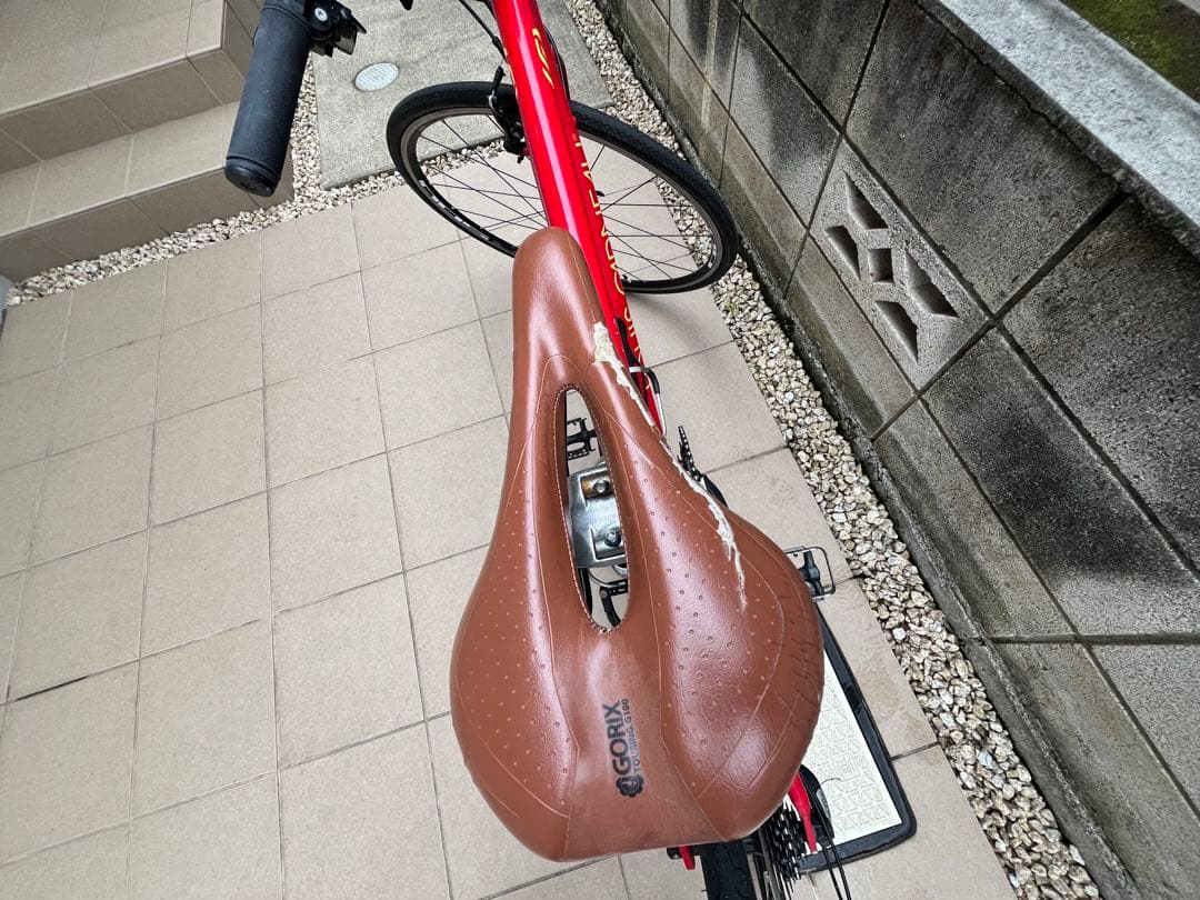 引き取り限定　LOUIS GARNEAU クロスバイク レッド