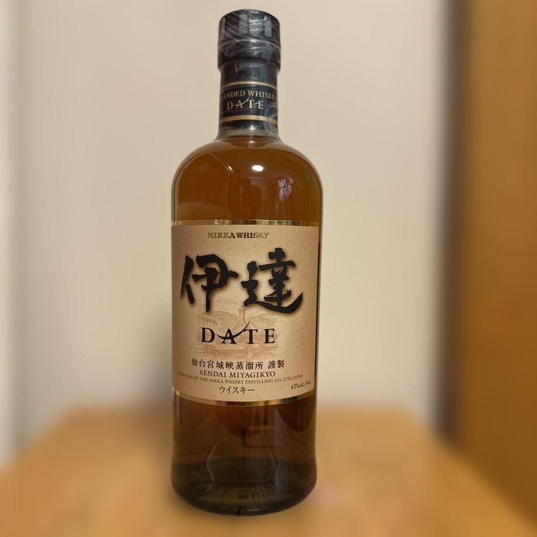 伊達　旧ラベル　ニッカウイスキー NIKKA DATE ウイスキー 700ml
