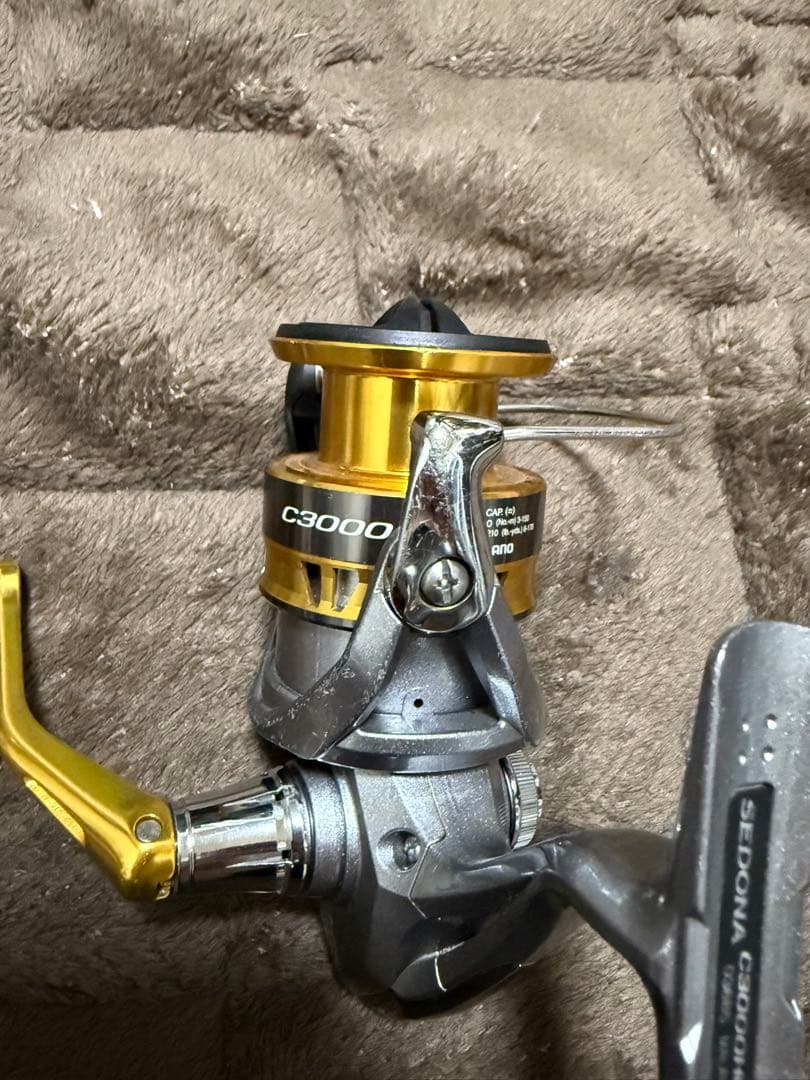 シマノ セドナ＆ダイワ クレスト＆レブロス 3点セット