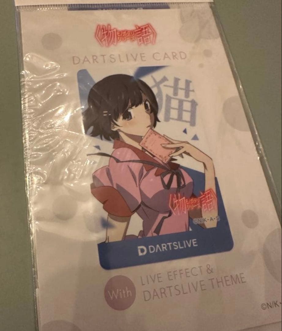 化物語　ダーツライブカード　羽川翼