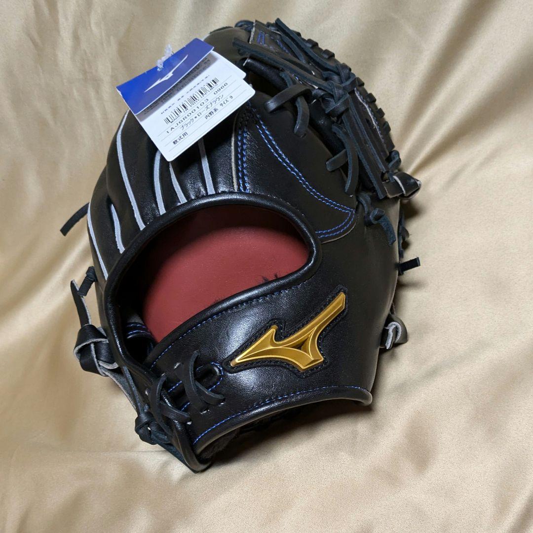 【未使用品】ミズノ MIZUNO●軟式一般・ オールラウンド用●サイズ9●右投用
