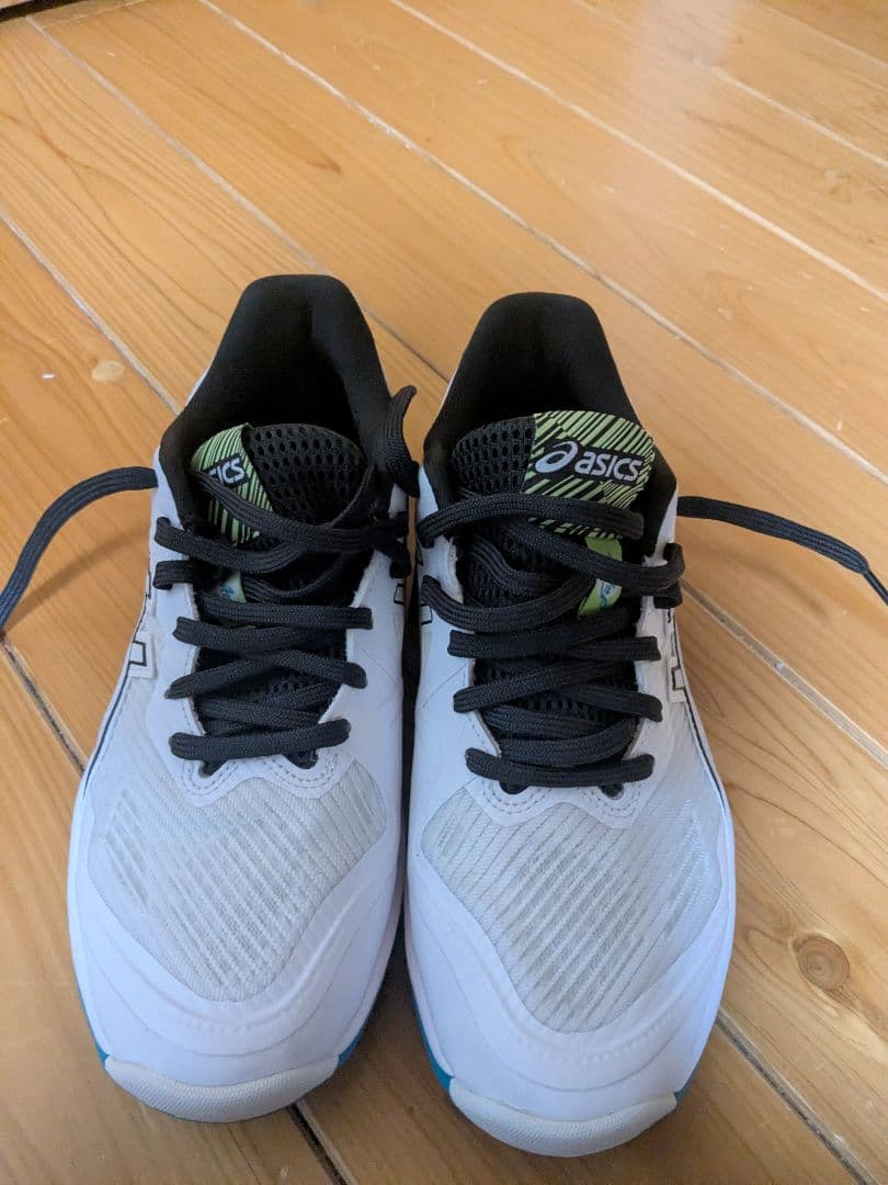 ASICS バレーボールシューズ 24.0 ホワイト