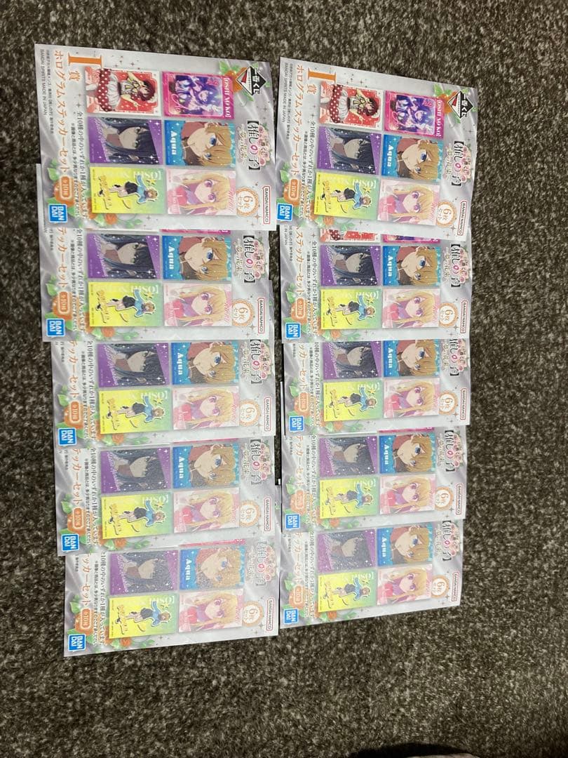 一番くじ 【推しの子】～夢の花束～　I賞 ホログラムステッカーセット　全10種類