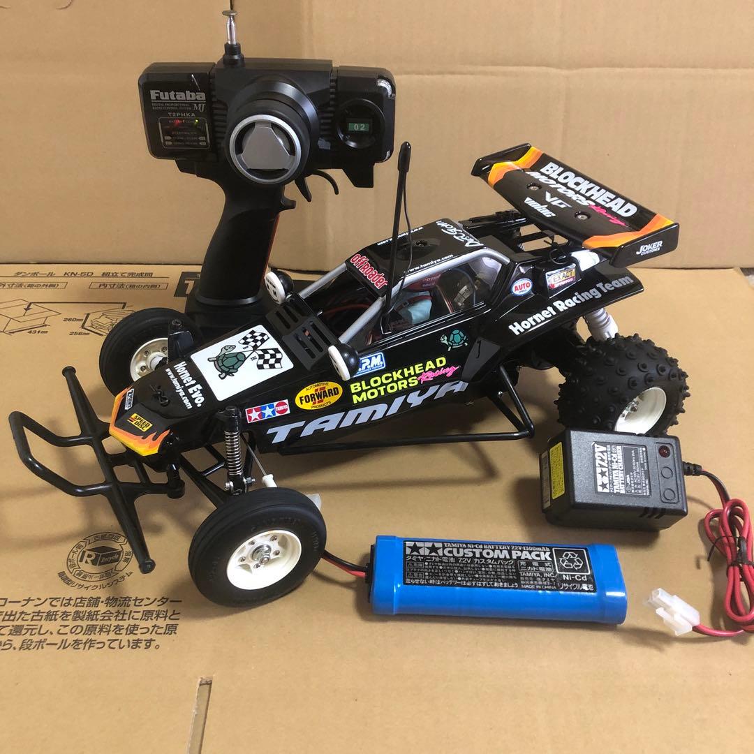 タミヤ RC グラスホッパー改、ほぼホーネット メカ付きフルセット 完成品