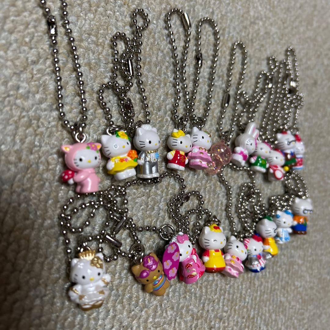 ハローキティキーホルダーボール20チェーン付き個キャラクターマスコットレア！希少