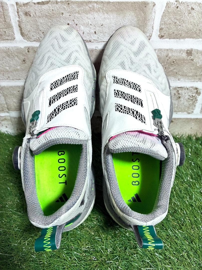 【フォロー割】美品 アディダスゴルフ ゴルフシューズ IG8705 25.5cm