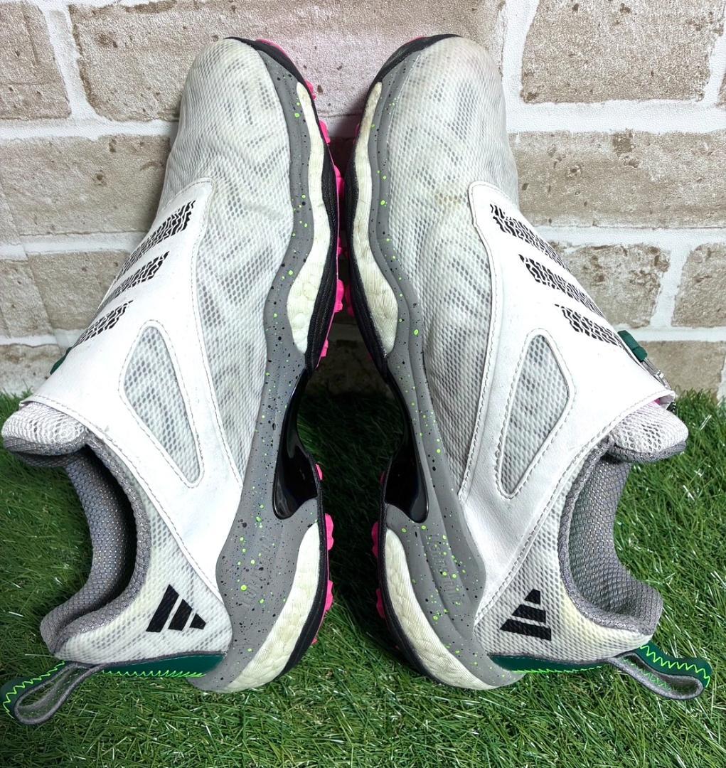 【フォロー割】美品 アディダスゴルフ ゴルフシューズ IG8705 25.5cm