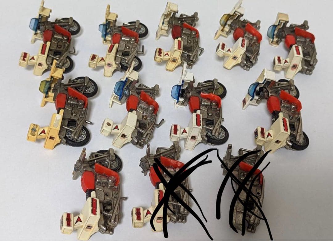 【貴重】大量★秘密戦隊ゴレンジャー★1号-5号★超合金★22体セット当時物★