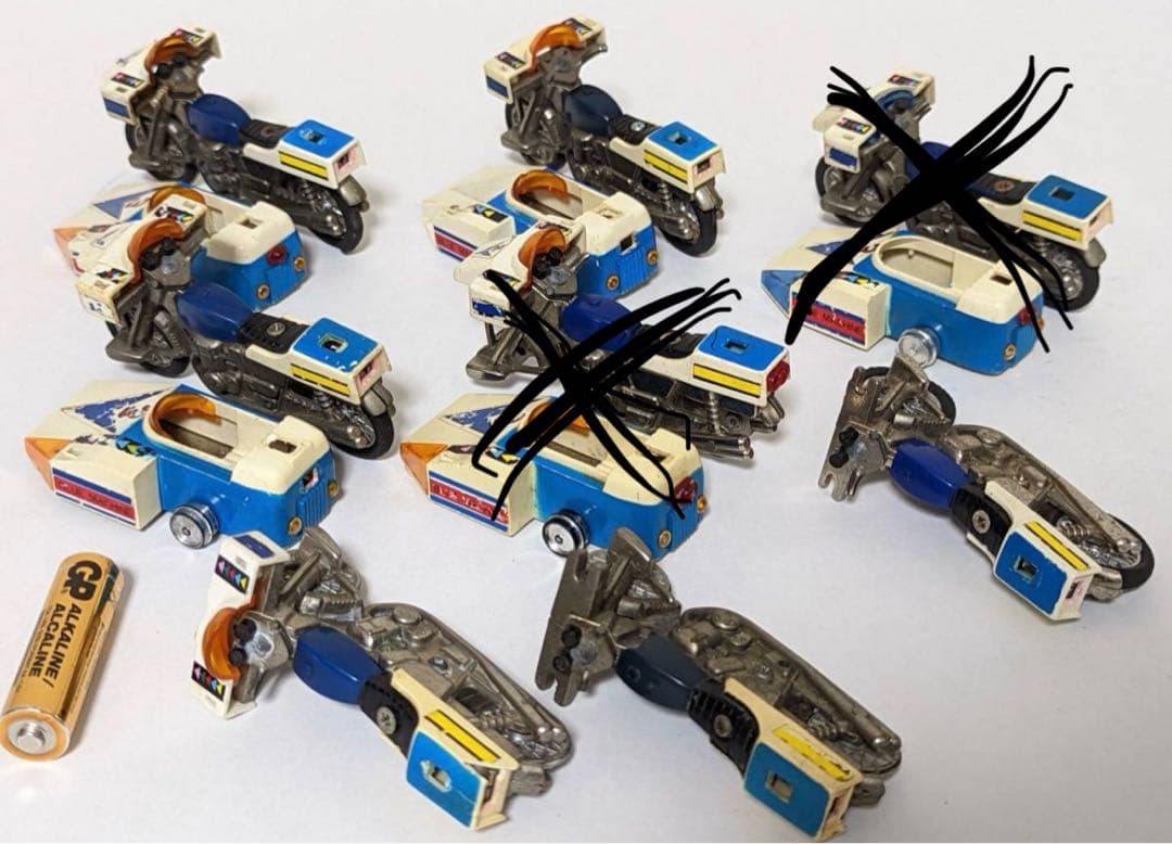 【貴重】大量★秘密戦隊ゴレンジャー★1号-5号★超合金★22体セット当時物★