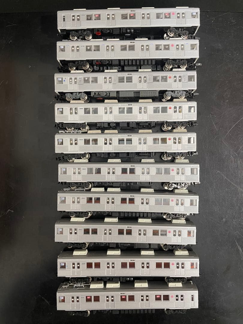 鉄コレベース東急8500系 8606Fタイプ10両セット ジャンク品 動作確認済