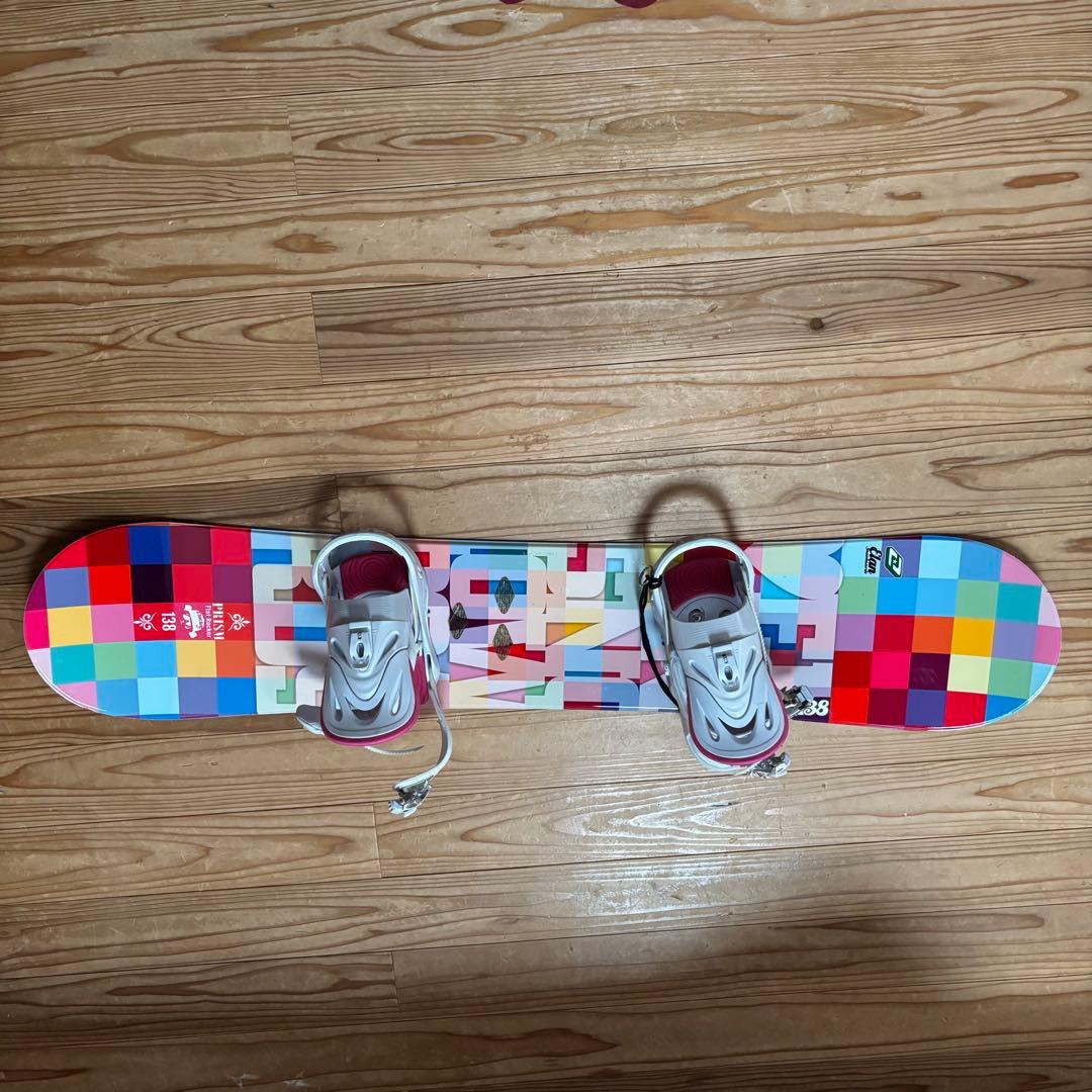 スノボ板、ビンディング、ブーツ、ケース　フルセット初心者向け