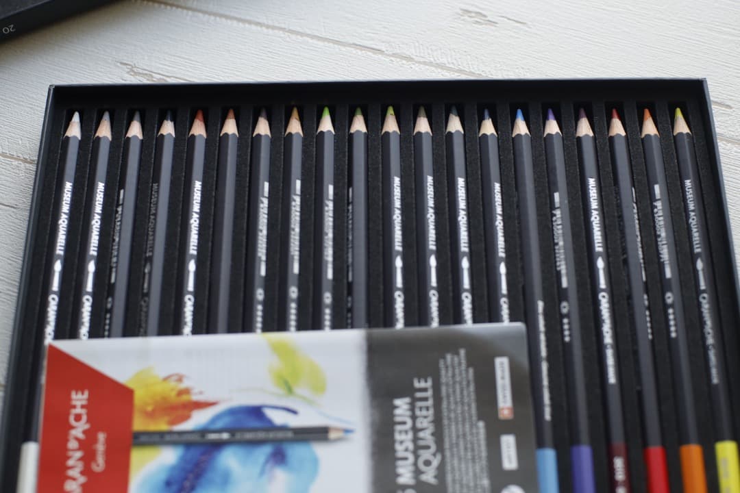 カラン ダッシュ ミュージアムアクアレル 水溶性色鉛筆20色セット