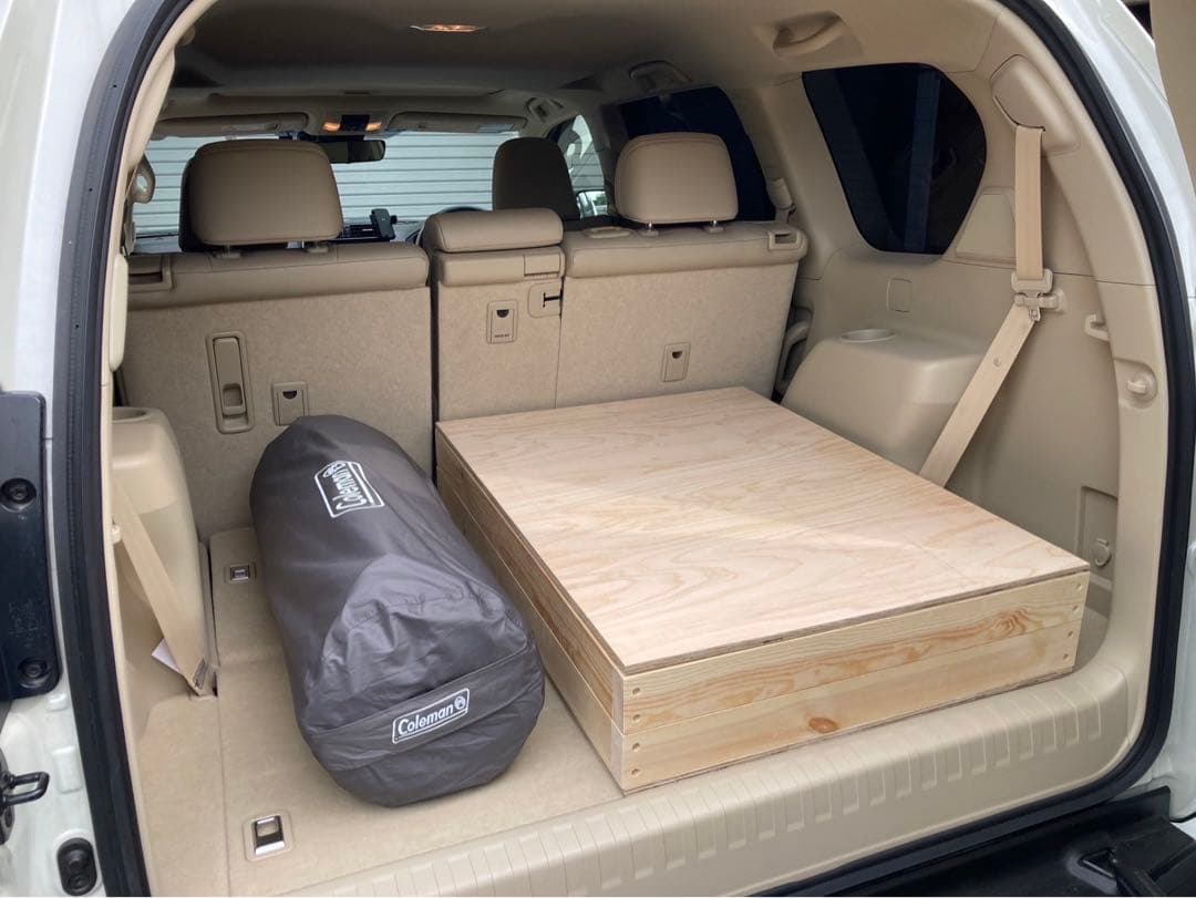 ランドクルーザープラド　ベッドキット　車中泊　1人用